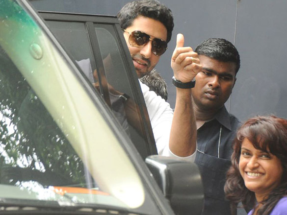 abhishek bachchan snapped post aishwarya rais pregnant news 5