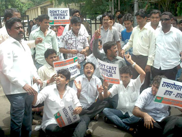 ram gopal varma lodges complaint against bjp yuva morcha 9