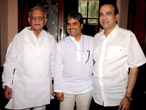 gulzar vishal bhardwaj and suresh wadkar at barse barse album launch 4