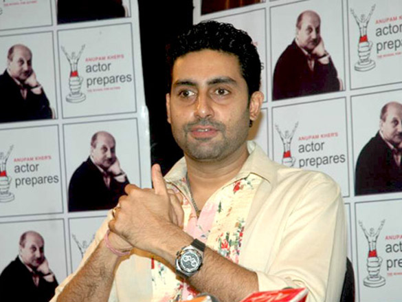 abhishek teaches at anupam khers actor prepares 9
