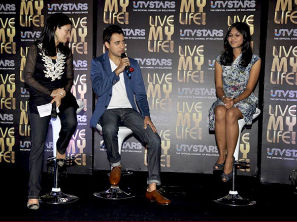 imran khan launched live my life show on utv stars 4