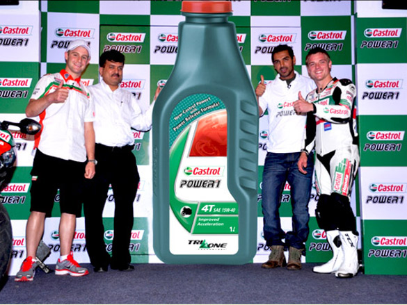 john abraham launches castrol power1 in mumbai 2