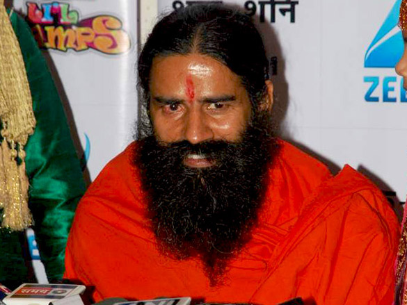 baba ramdev on the sets of sa re ga ma lil champs 5