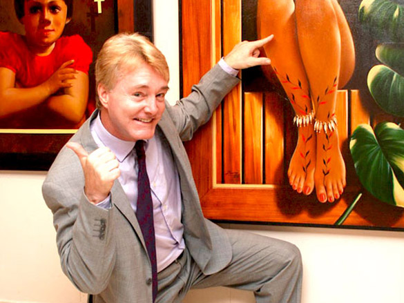 aarya babbar and mukesh rishi inaugurate raamji sharmas painting exhibition 14