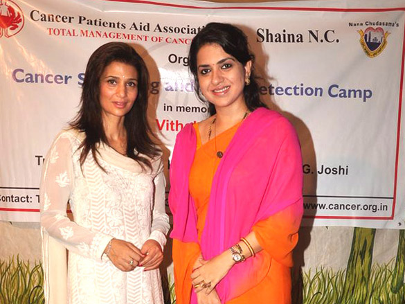 shaina nc and rhea pillai at ngo event 6