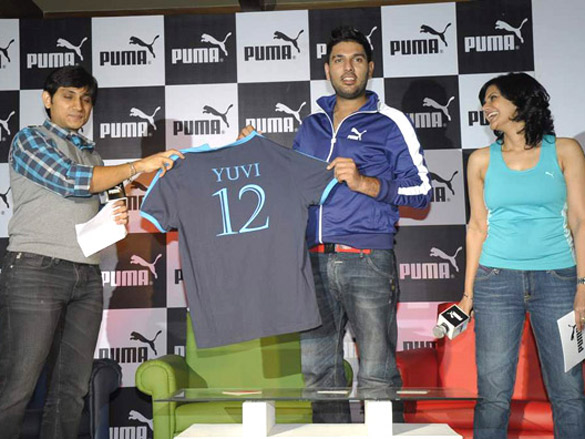 yuvraj singh announced as the ambassador for puma 2