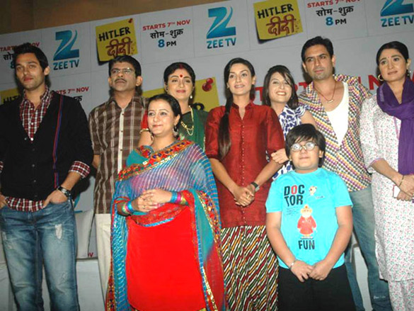 Zee TV launches new serial 'Hitler Didi' | Photo Of Sumit Vats,Rituraj  Singh,Smita Singh,Rati Pandey,Gargi Sharma,Rahul Pendkalkar,Sandeep  Baswana,Sejal Shah From The Zee TV launches new serial 'Hitler Didi' Images  - Bollywood Hungama