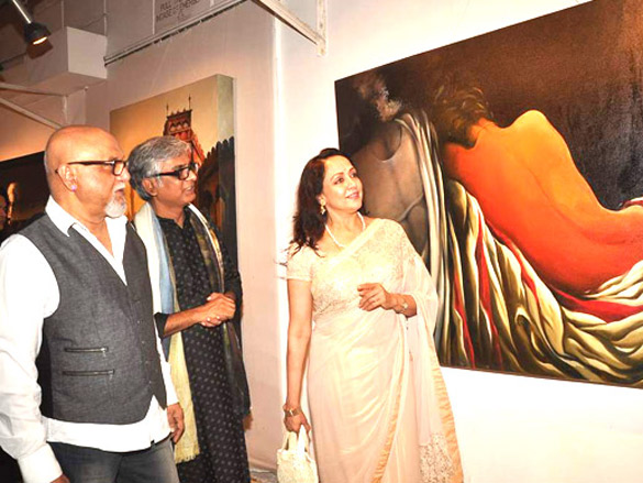 hema malini at sudip roys art exhibition 5