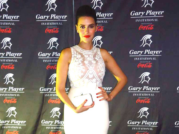 neha dhupia at the gary player invitational event 2