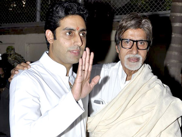 big b abhishek and aishwarya meet the media post delivery 3