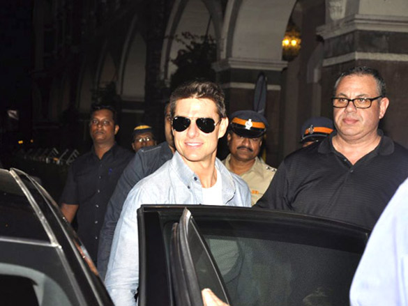 tom cruise arrives in mumbai for mission impossible promotions 8