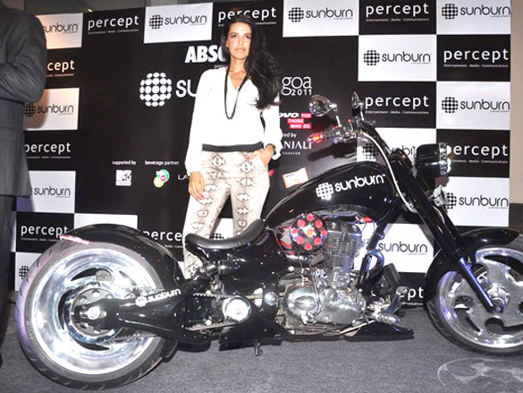 neha dhupia at sunburn promotional event 5
