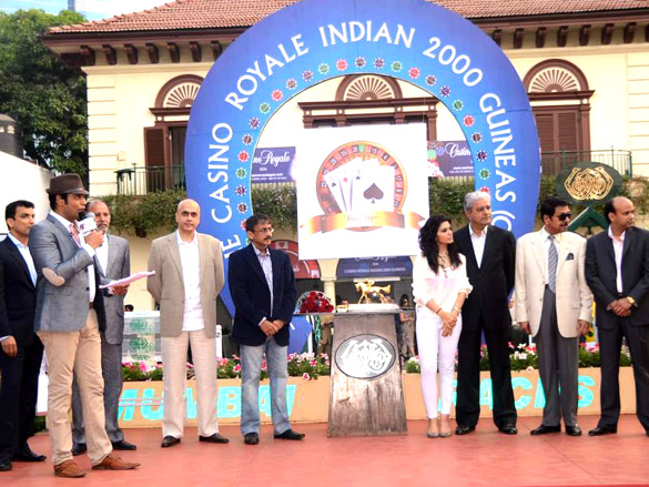 vijay and siddharth mallya at casino royale race 6