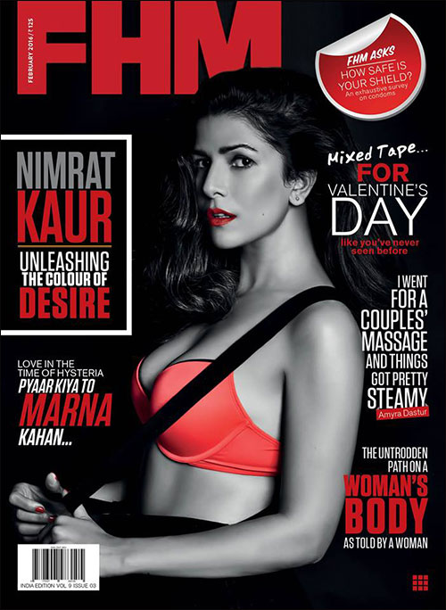 Check out: Nimrat Kaur on the cover of FHM India