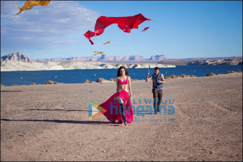 Varun Dhawan and Shraddha Kapoor fly kites in Vegas for ABCD 2