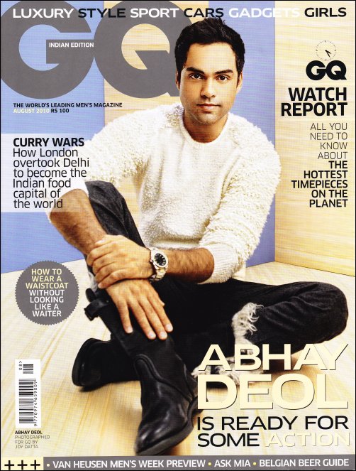 Abhay Deol looks boy-next-door on GQ magazine