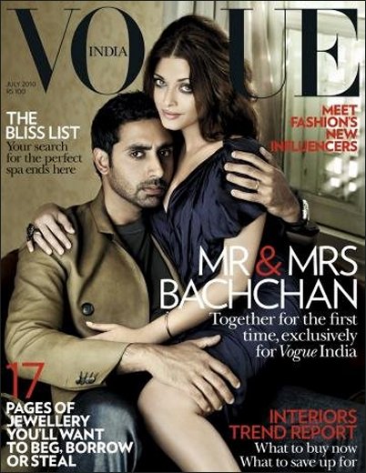 Abhishek and Aishwarya feature in July issue of Vogue