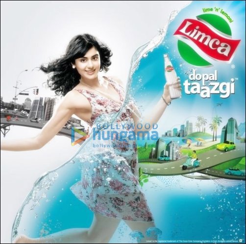 Exclusive sneak peak of Limca ad featuring Adah Sharma