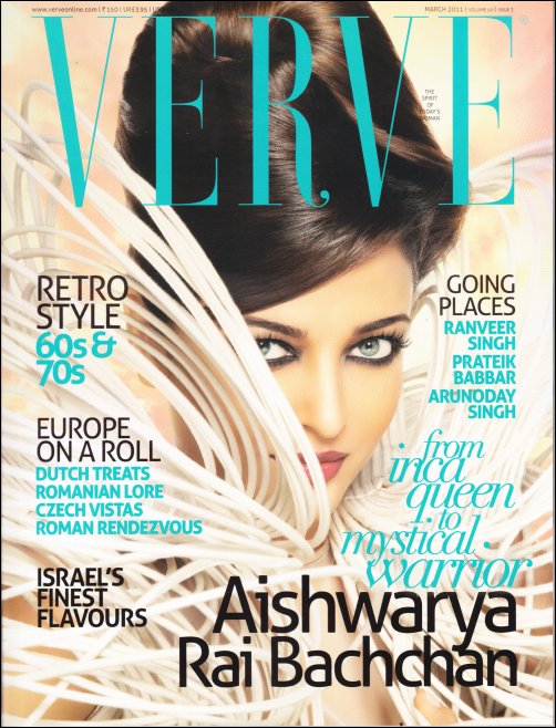Aishwarya Rai Bachchan sparkles on the cover of Verve