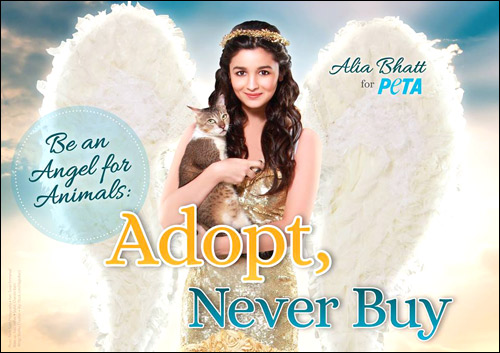 Check out: Alia Bhatt promotes adoption for PETA