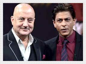 Anupam interviews the shy SRK
