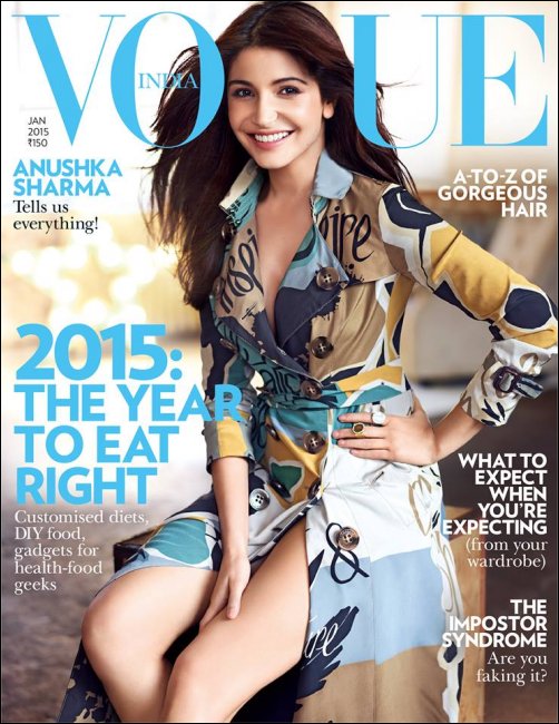 Summer Fresh: Anushka Sharma Sizzles On Vogue Magazine Cover - Koimoi