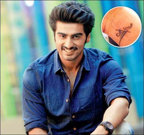 Arjun Kapoor flaunts new tattoo and shares why it is special Malaika Arora  loves it