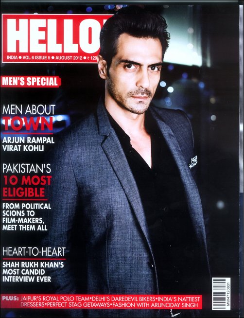 Arjun Rampal on the cover of Hello!