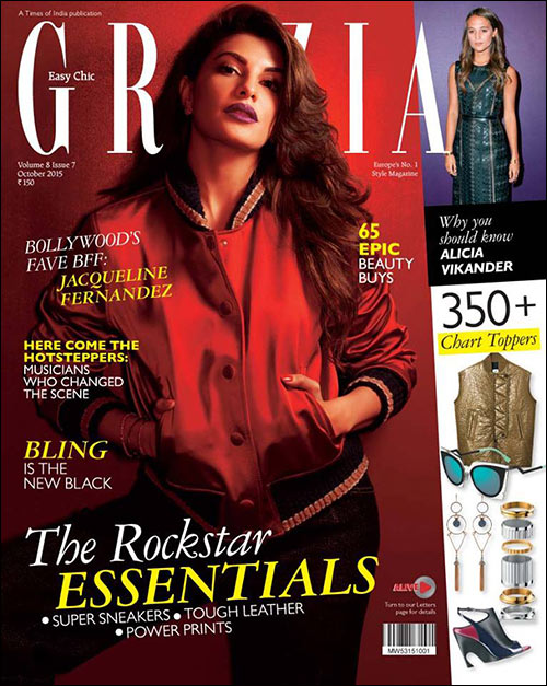 Check out: Jacqueline Fernandez in a ‘red hot’ avatar on the cover of Grazia