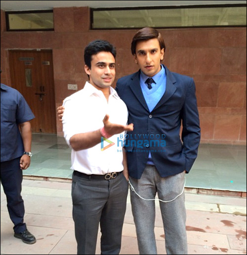 Check out: Ranveer Singh on sets of Kill Dil