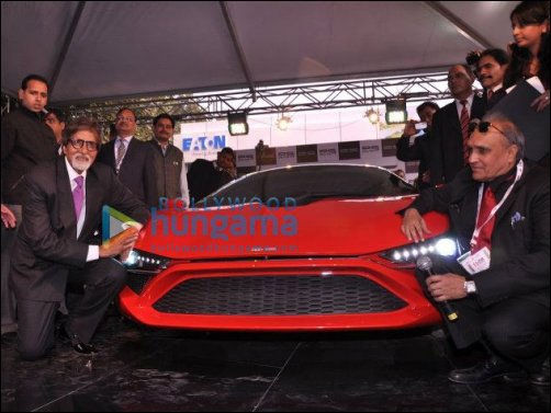 Bachchan unveils India’s first super car