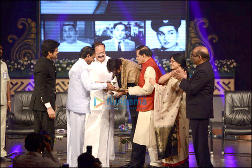 Amitabh Bachchan conferred with the Akkineni Nageshwara Rao award