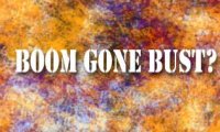 Boom gone bust?