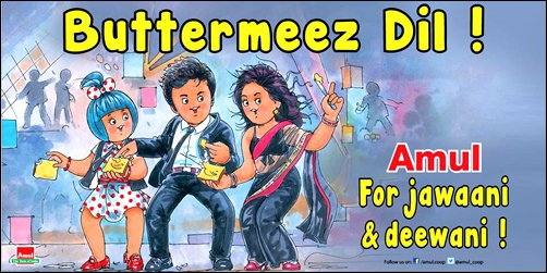 Check Out: Amul’s ‘Badtameez Dil’ campaign