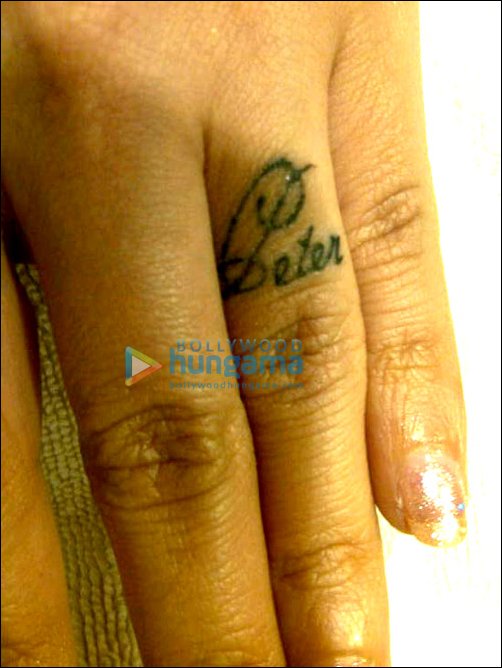 Check Out: Celinas tattoo for hubby Peter : Bollywood News - Bollywood  Hungama