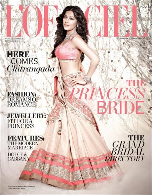 Chitrangda sizzles on the cover of L’Officiel