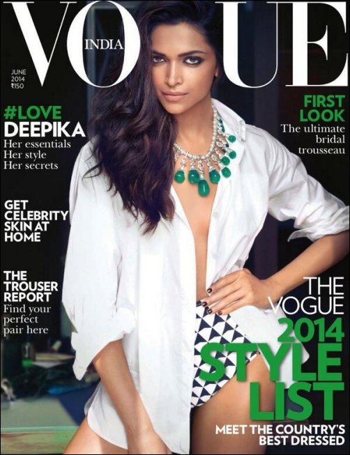 Check out: Deepika Padukone heats it up in Vogue