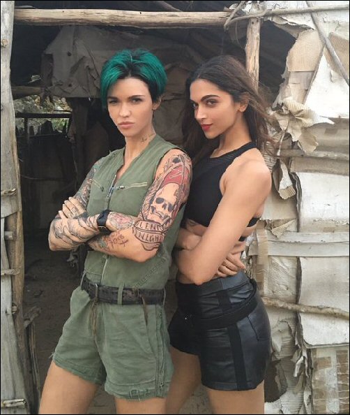Check out: Deepika Padukone poses with XXX co-star Ruby Rose
