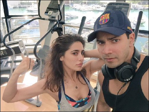Check out: Nargis Fakhri shoots for her cameo in Dishoom