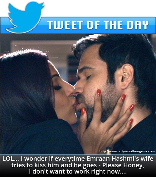 Tweet Picking: Emraan’s kiss-job