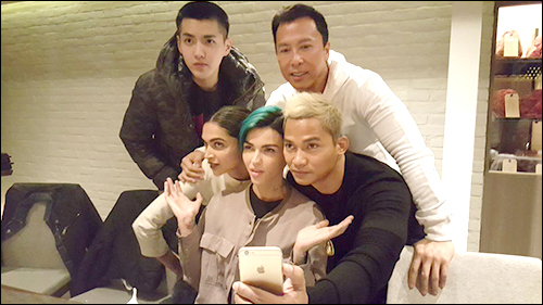 Check out: Deepika Padukone bonds with the XXX: Xander Cage Returns family