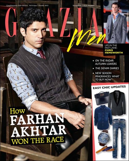 Check out: Farhan Akhtar on the cover of Grazia Men