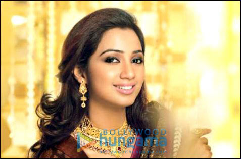 Shreya Goshal endorses jewellery showroom