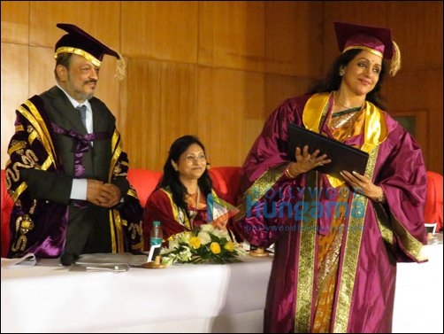 Hema Malini gets her Honorary Doctorate