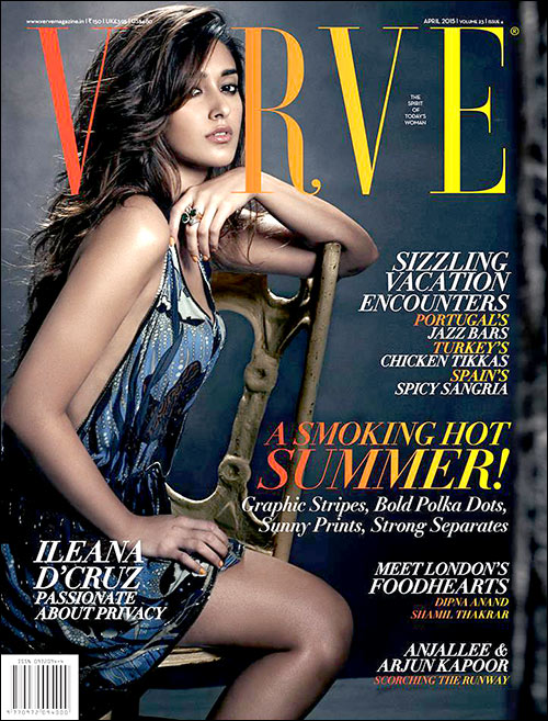 Check out: Ileana D’Cruz sizzles on the cover of Verve