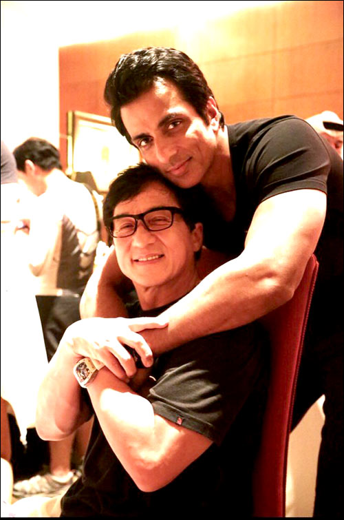Jackie Chan offers to teach Chinese to Sonu Sood