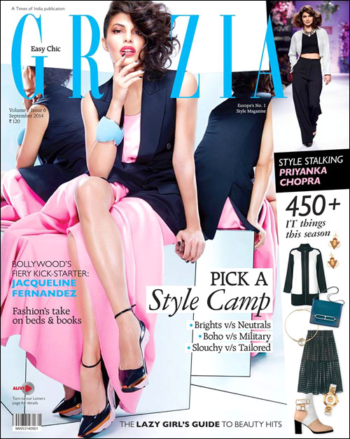 Check out: Jacqueline Fernandez on the cover of Grazia