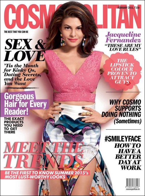 Check out: Jacqueline Fernandez sizzles on the cover of Cosmopolitan