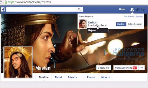 LOL: When Kashibai sent Mastani a friend request