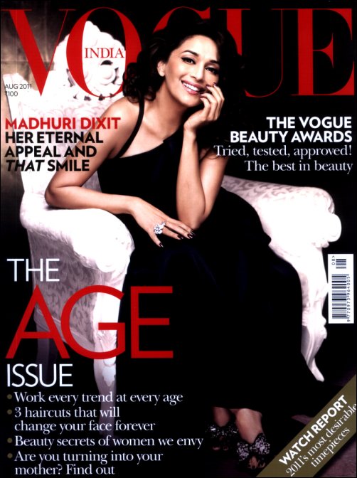 The eternal beauty Madhuri Dixit on Vogue cover